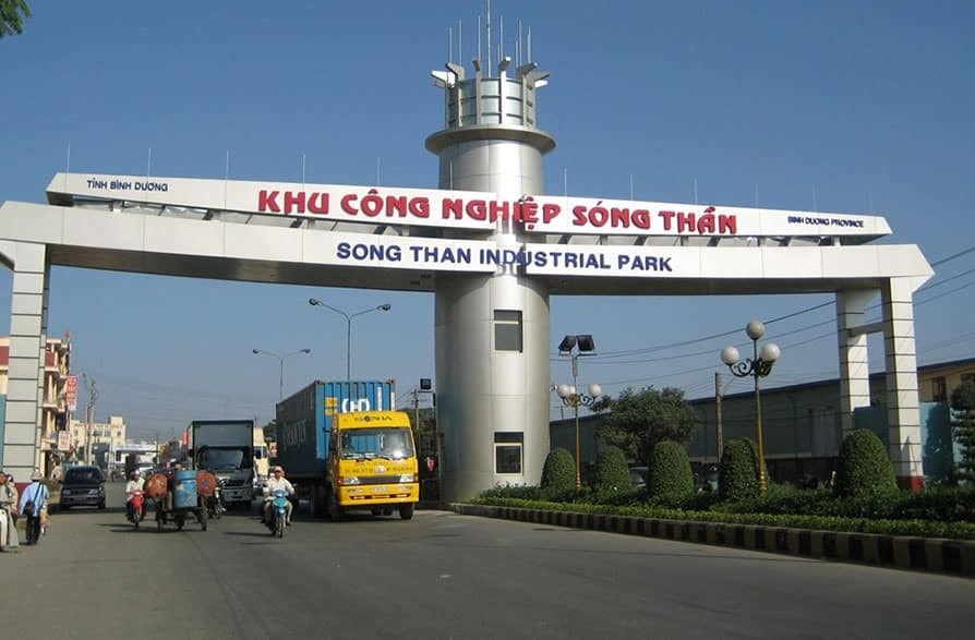 vận tải KCN Sóng Thần Bình Dương