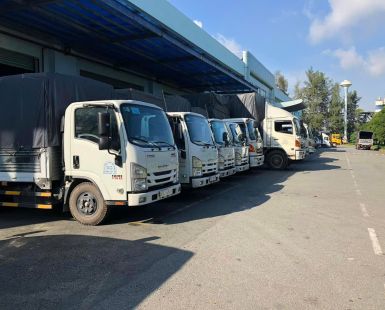 Hàng hóa an toàn, đúng giờ với xe tải Đồng Nai đi Bình Dương Tiến Trình