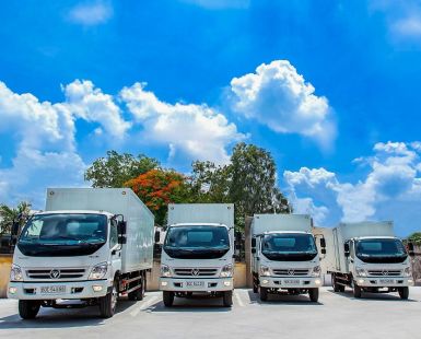 Cho thuê xe chở hàng KCN Mapletree Bình Dương uy tín