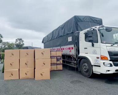 Thuê xe tải chở hàng KCN AGTEX Long Bình uy tín, giá tốt
